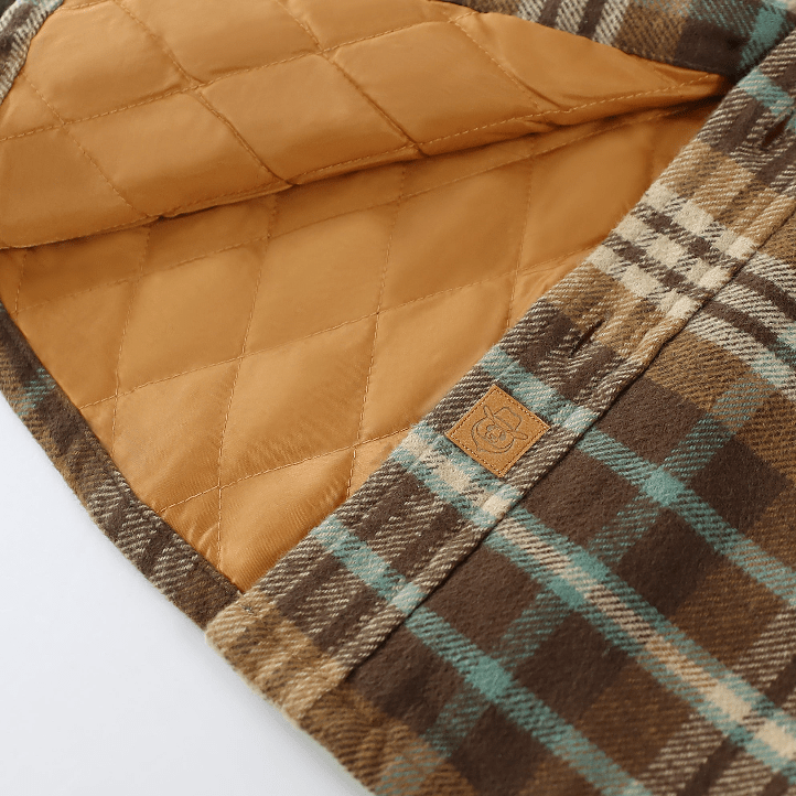Montaro® Camisa Flannel Ultra Pesada para Hombre – Manga Larga, Botones, Puños de Ante - Montaro Store