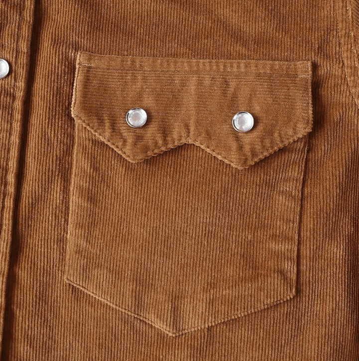 Montaro® Chaqueta de Pana para Hombre con Bolsillos Sawtooth - Montaro Store