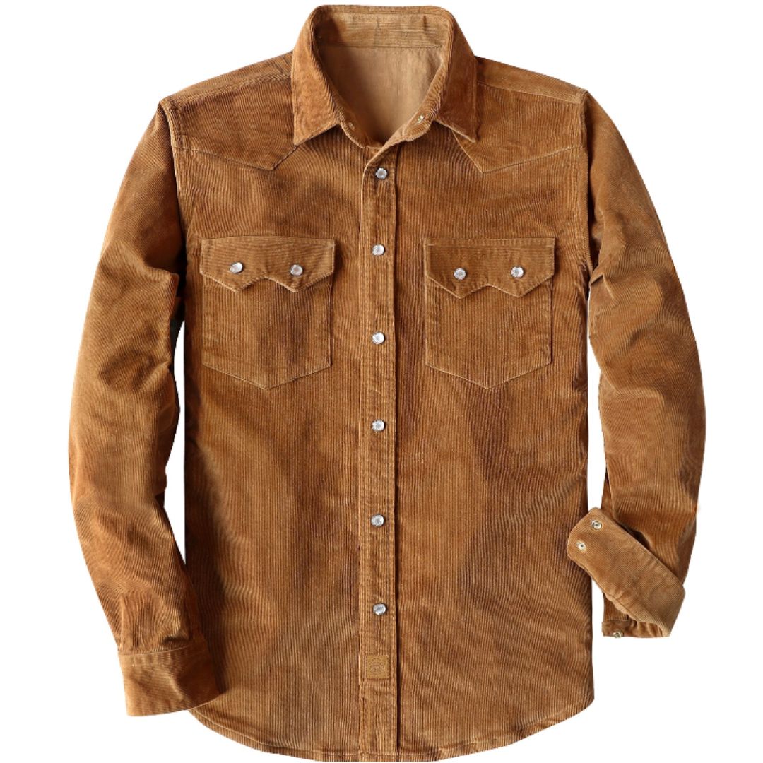Montaro® Chaqueta de Pana para Hombre con Bolsillos Sawtooth - Montaro Store