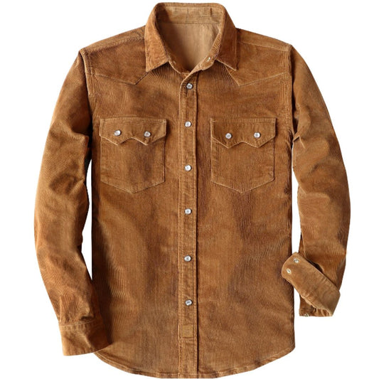 Montaro® Chaqueta de Pana para Hombre con Bolsillos Sawtooth - Montaro Store