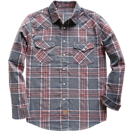 Montaro® Sobrecamisa Shacket para Hombre – Franela de Cuadro Sólido Verde Oliva con Forro Cálido - Montaro Store