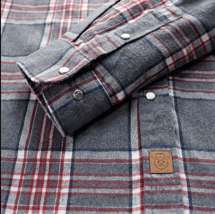 Montaro® Sobrecamisa Shacket para Hombre – Franela de Cuadro Sólido Verde Oliva con Forro Cálido - Montaro Store
